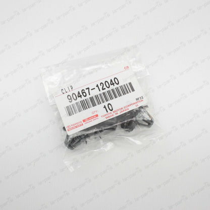 NEW GENUINE TOYOTA TACOMA RAV4 4RUNNER  90467-12040 NEW GRILLE CLIPS 10PC