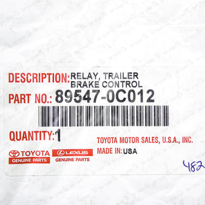 New Genuine OEM Toyota 15-18 Tundra Instrument Panel Trailer Brake Controller