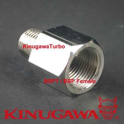 Forged Adapter Fitting Steel 3/8 BSP BSPT Male - 1/4 BSPT Female C22-2