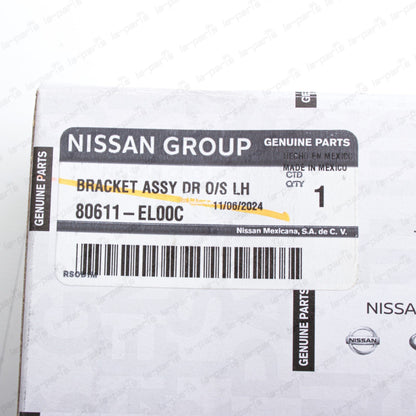 New Genuine OEM Nissan 2007-2012 Versa Driver Outside Handle Bracket 80611-EL00C