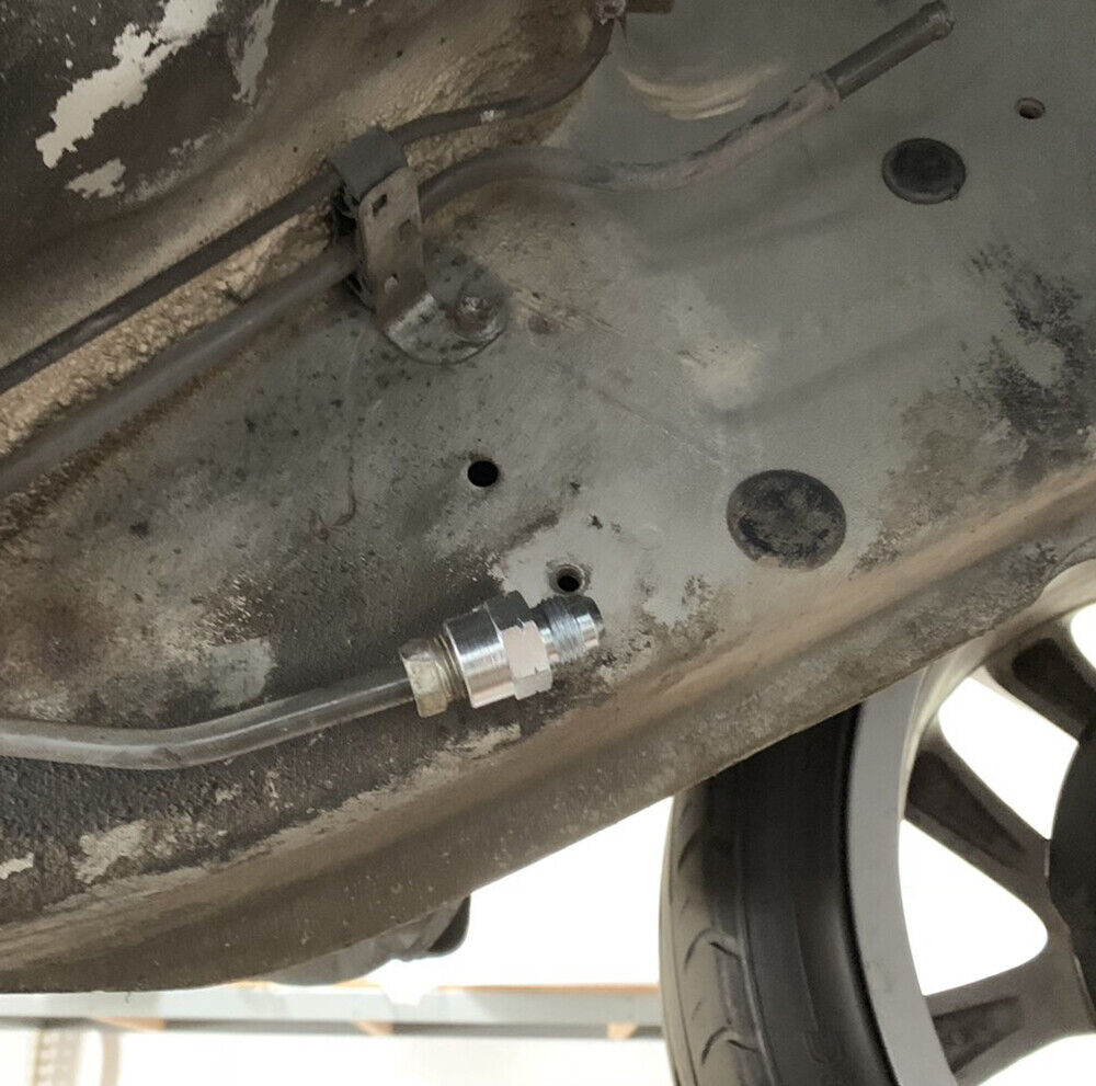 Fuel Fitting Adapter 6AN male to M14x1.5mm Female Inverted flare Mitsubishi DSM