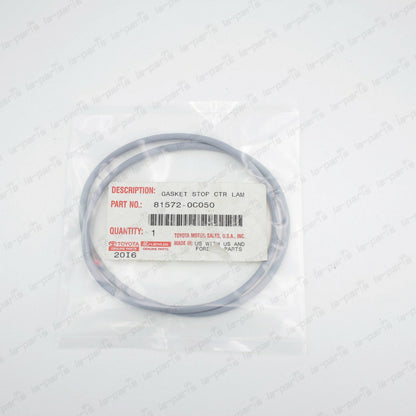 GENUINE TOYOTA 07-21 TUNDRA CENTER HIGH MOUNT STOP LIGHT GASKET 81572-0C050
