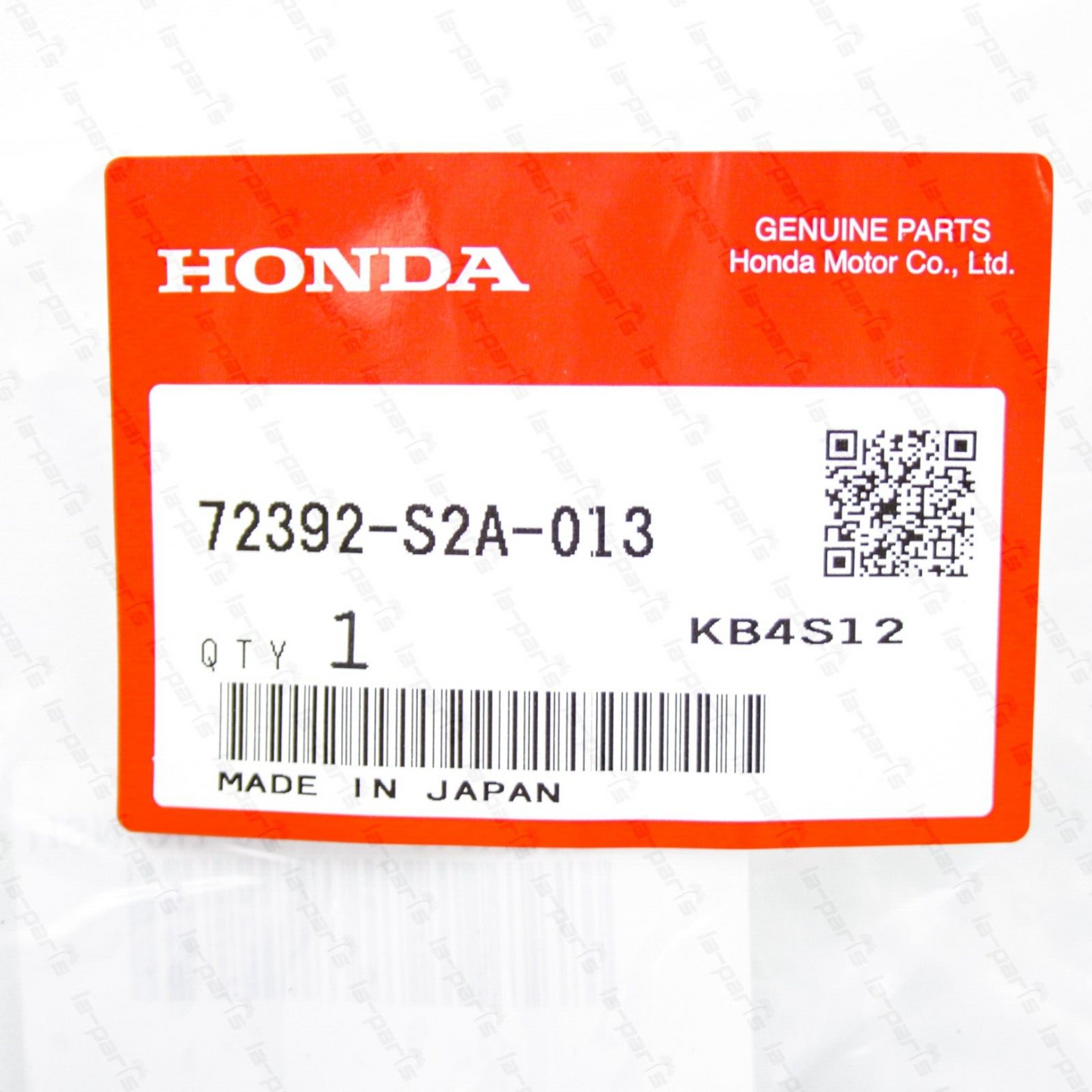 New Genuine Honda 00-09 S2000 AP1 AP2 Left Top Weatherstrip Seal 72392-S2A-013