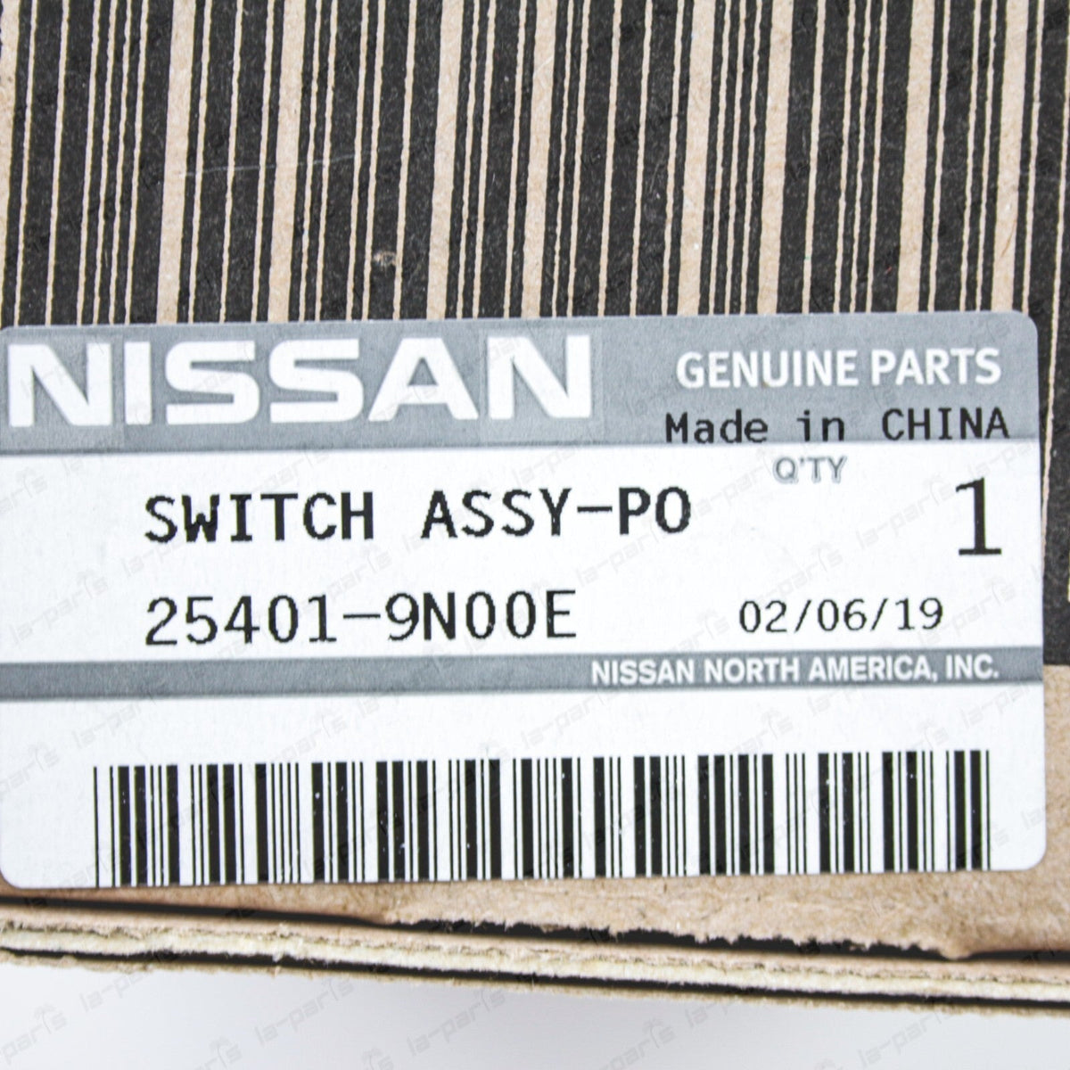 New Genuine OEM Nissan 2009-2014 Maxima Main Power Window Switch 25401-9N00E