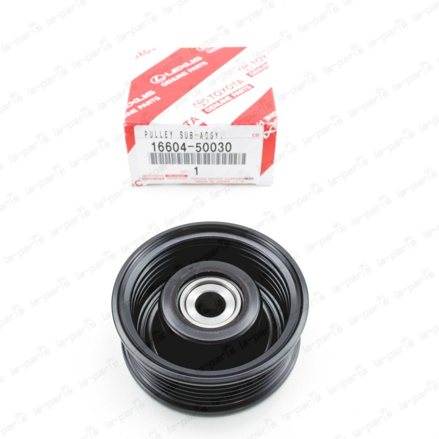 NEW GENUINE TOYOTA V8 TUNDRA SC GS DRIVE BELT TENSIONER IDLER PULLEY 16604-50030