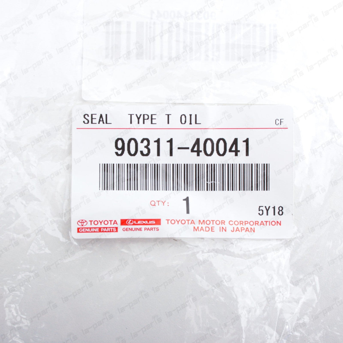 New Genuine OEM Toyota Passenger Side Front Drive Shaft Oil Seal 90311-40041