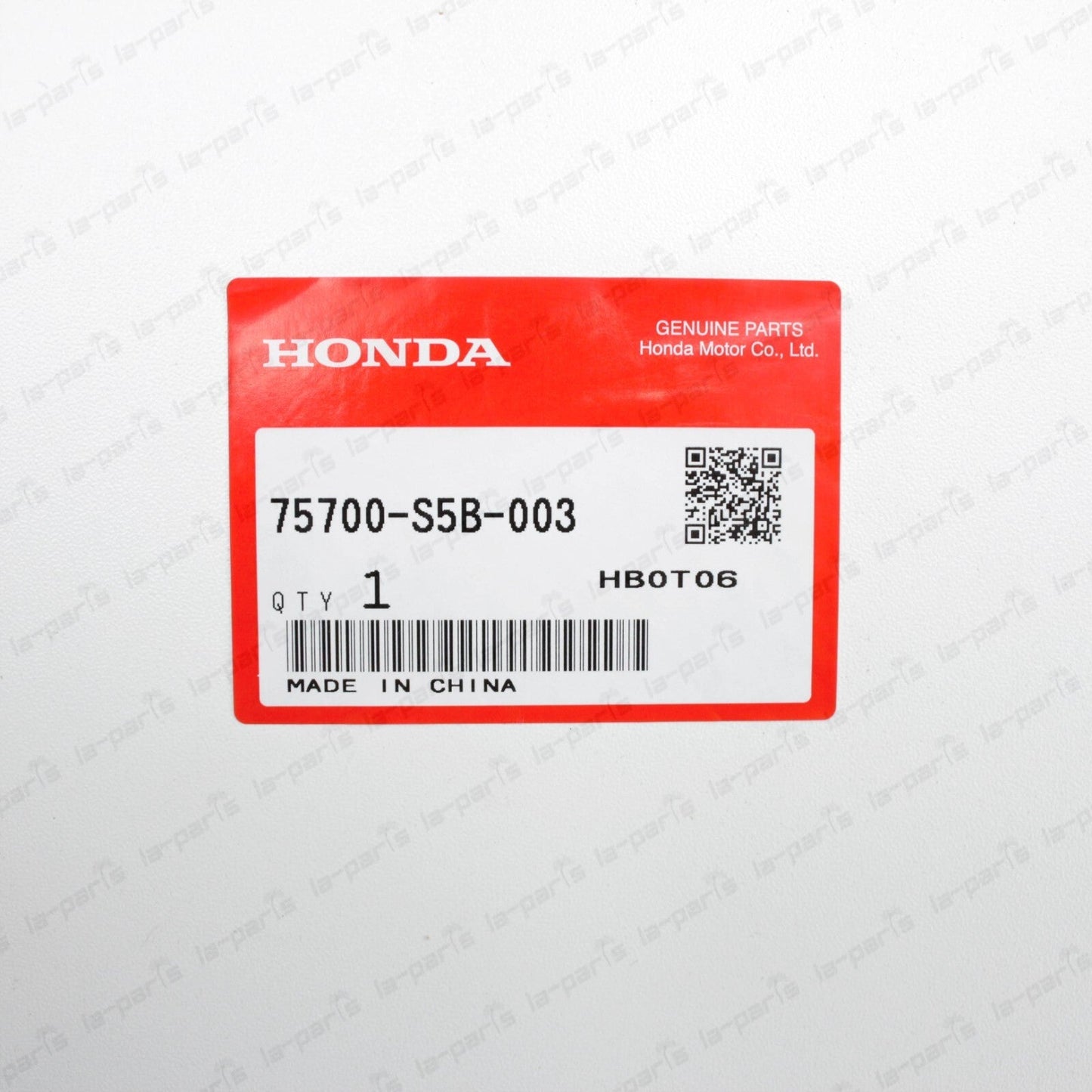 GENUINE HONDA 03- 08 CIVIC 4DR SEDAN ELEMENT FRONT GRILLE EMBLEM 75700-S5B-003
