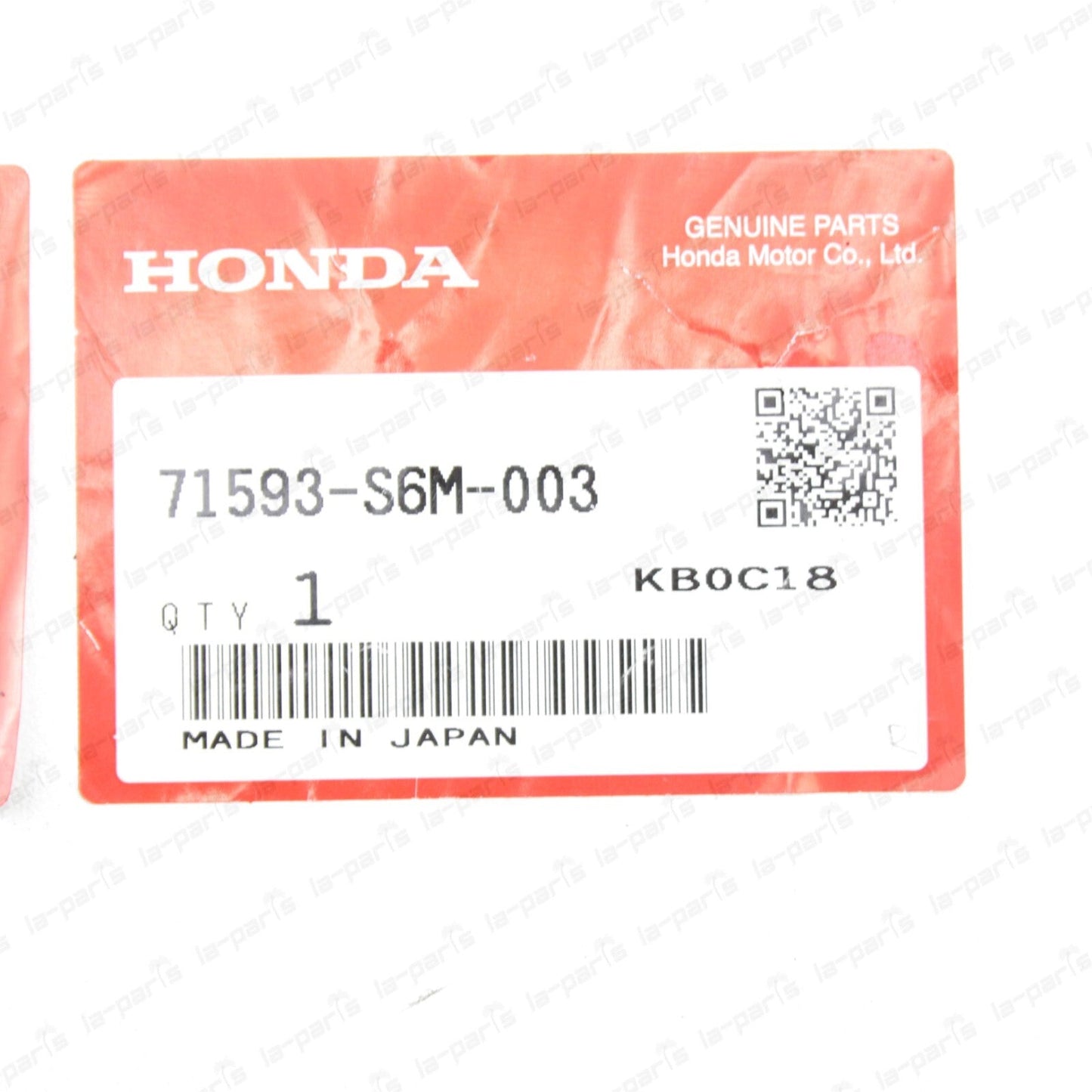 NEW GENUINE HONDA ACURA 02-04 RSX REAR BUMPER SIDE BRACKET SET OF RIGHT & LEFT