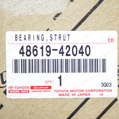 New Genuine OEM Toyota 19-23 Rav4 Highlander Front Strut Bearing 48619-42040