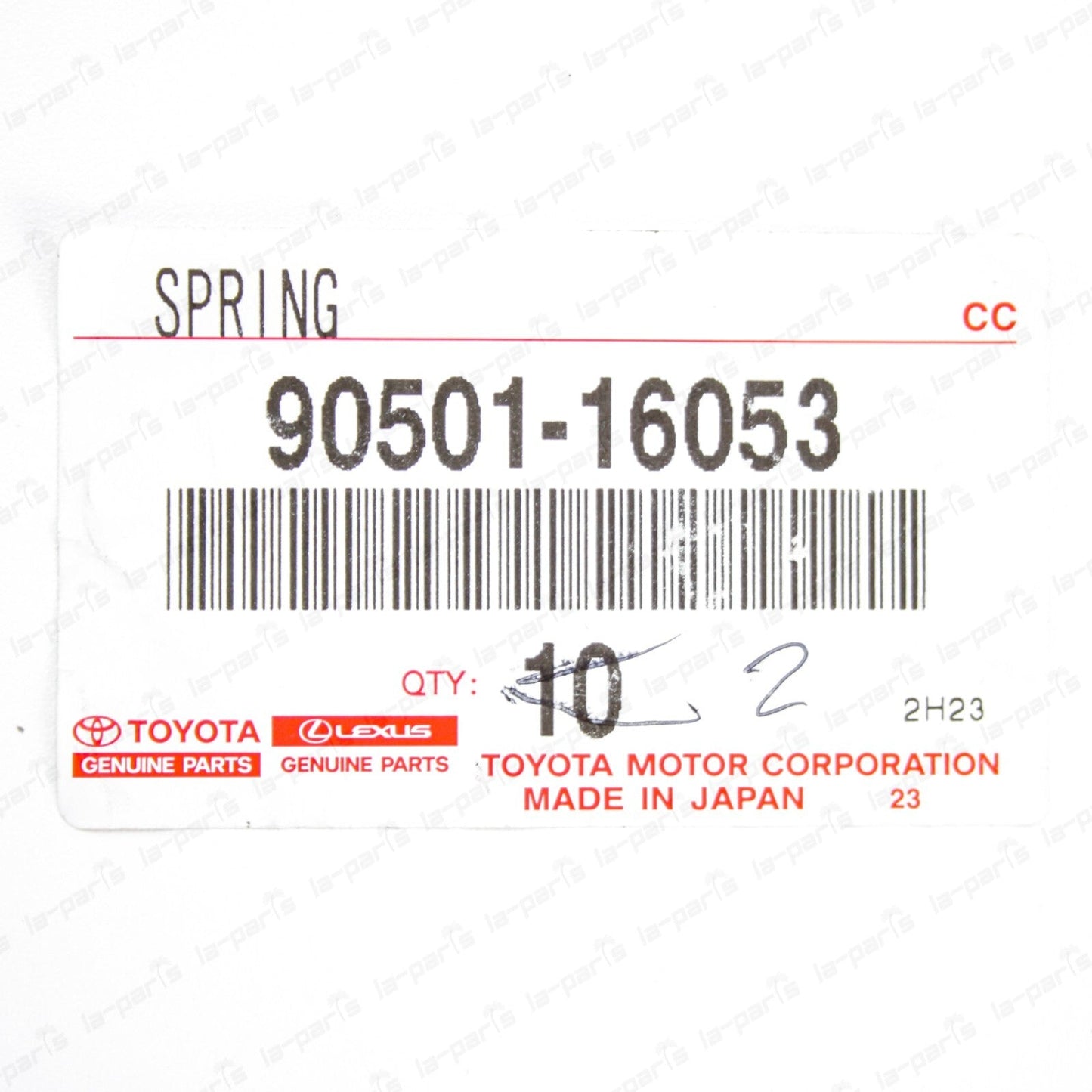 New Genuine OEM Toyota Parking Brake Shoe Hold Down Spring 90501-16053 SET of 2
