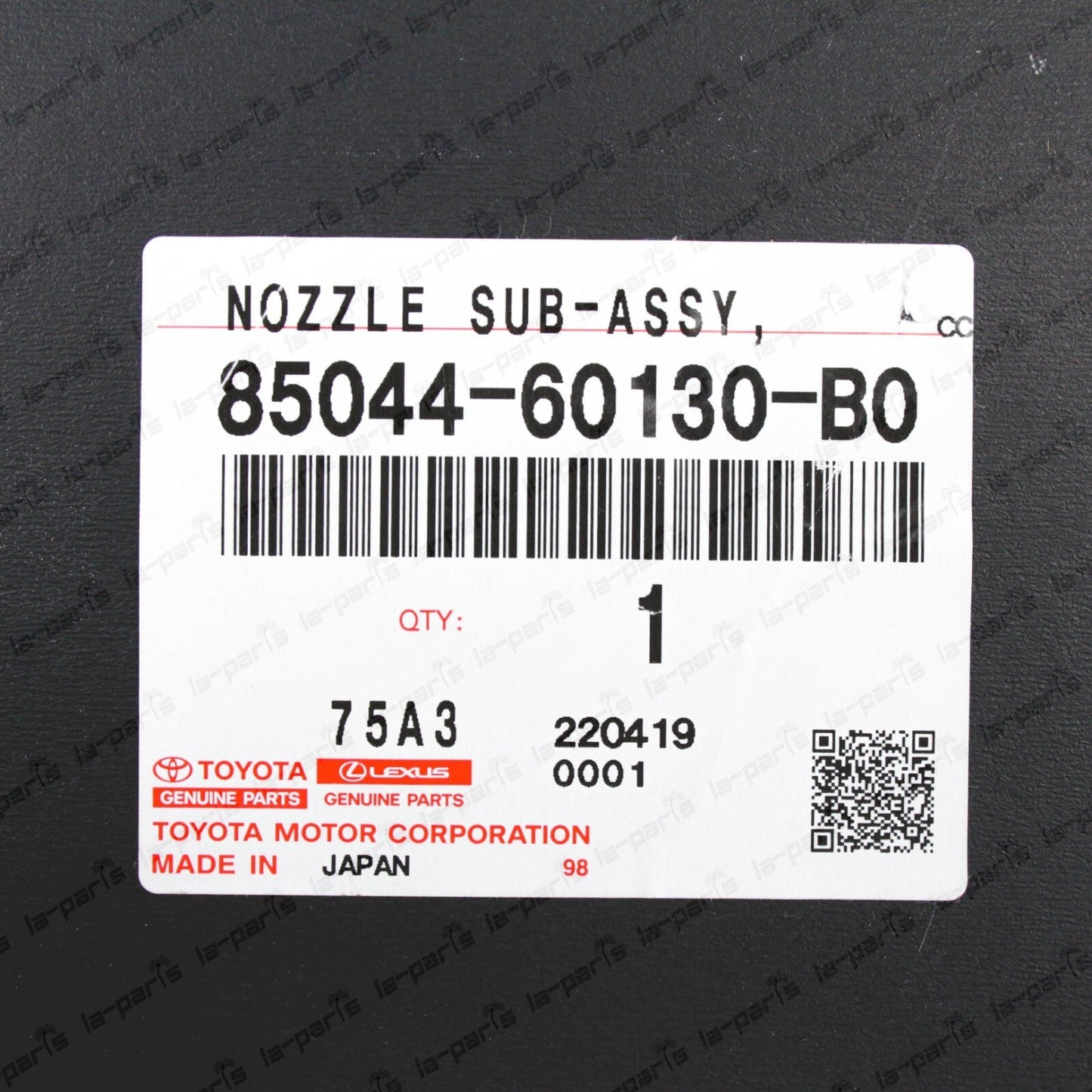New Genuine Lexus 08-13 LX570 Silver Passenger side Headlamp Washer Nozzle Cap