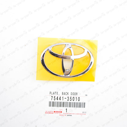 NEW GENUINE TOYOTA 1991-2002 4RUNNER PICKUP BACK DOOR EMBLEM 75441-35010