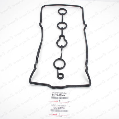 NEW GENUINE TOYOTA BEAMS 3S-GE VALVE COVER GASKET SET 11213-88560 + 11214-88560