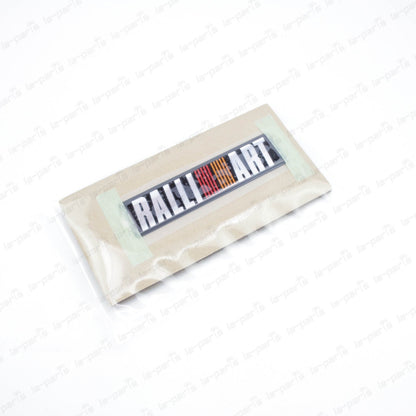 New Genuine OEM Mitsubishi Ralliart Emblem 7415A033 Made in Japan 108x26mm