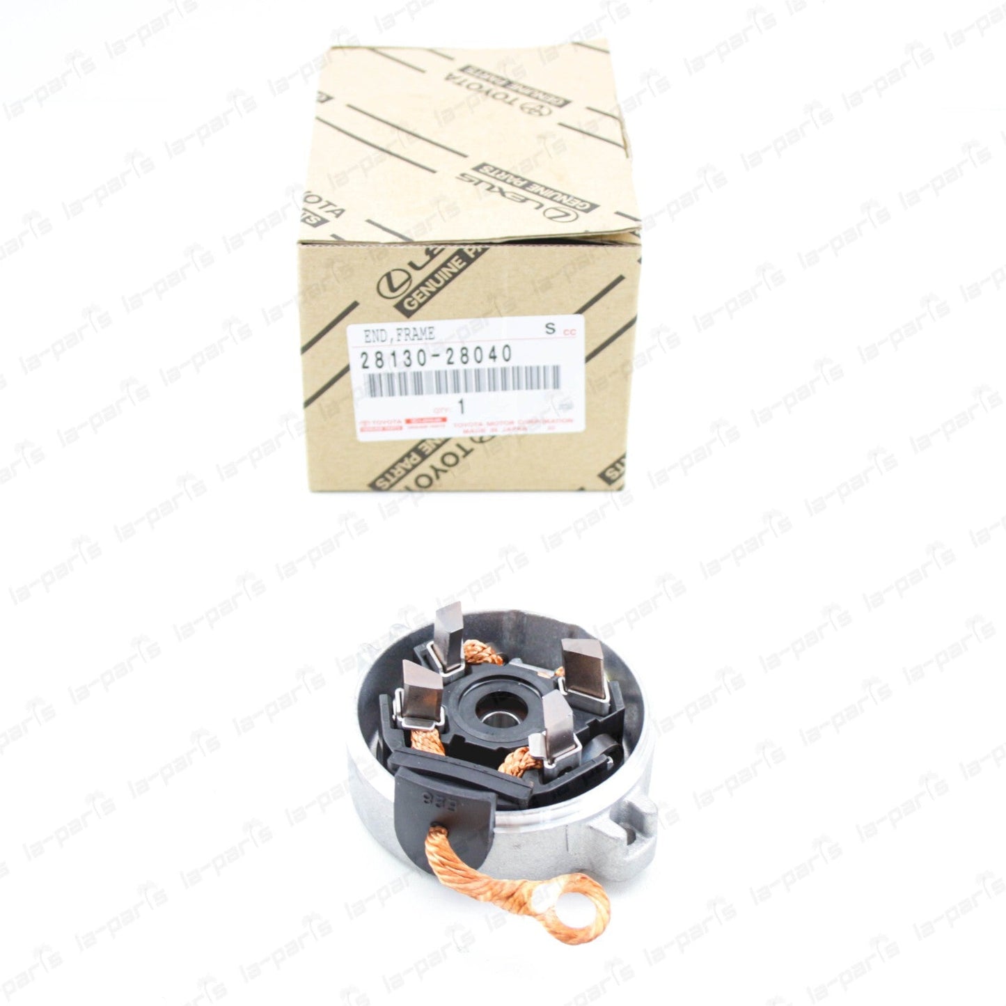 NEW GENUINE TOYOTA 02 -07 CAMRY HIGHLANDER STARTER COMMUTATOR END FRAME ASSY