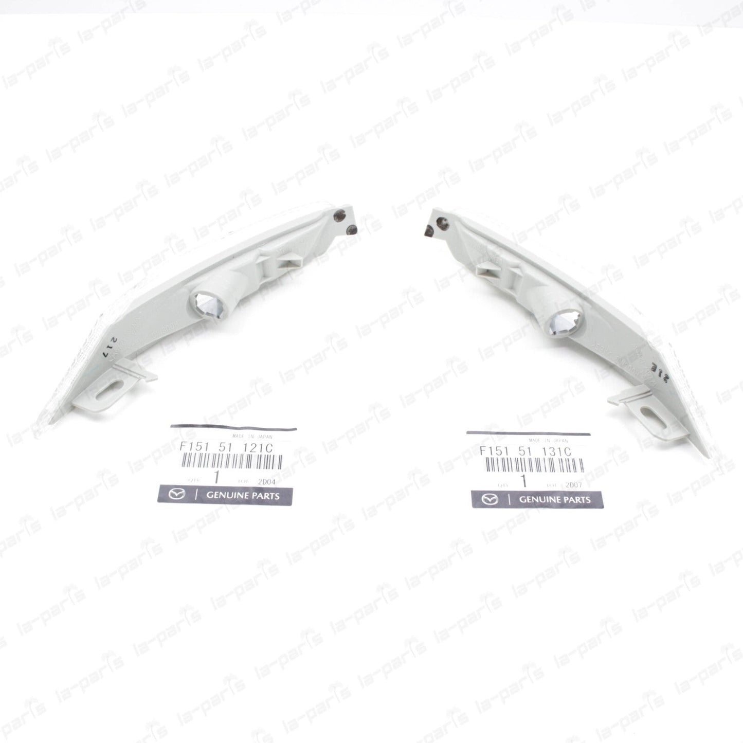GENUINE MAZDA RX-8 CLEAR CORNER SIDE MARKERS INDICATOR LIGHTS SET  LEFT + RIGHT
