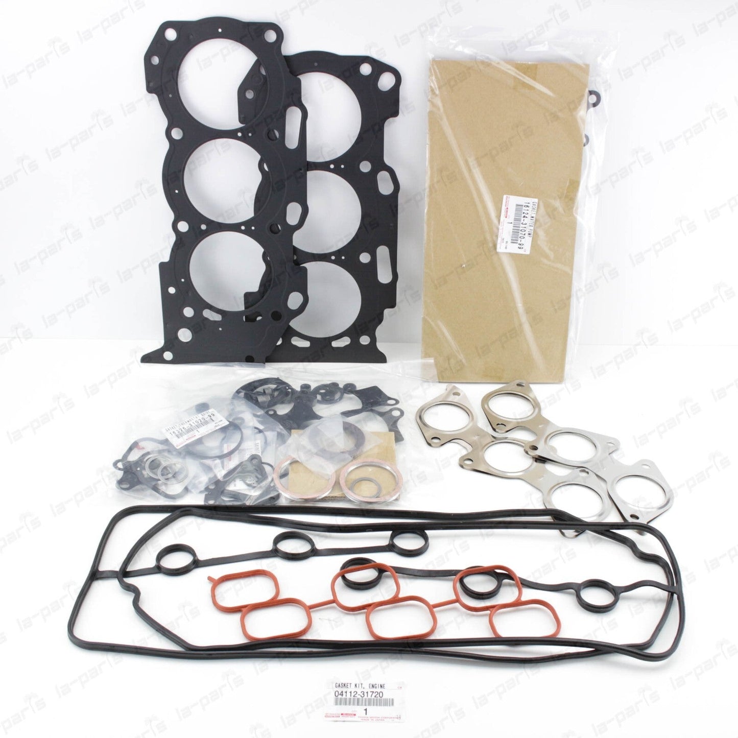 New Genuine Toyota FJ Cruiser 4Runner 4.0l 1GRFE V6 Head Gasket Set 04112-31720