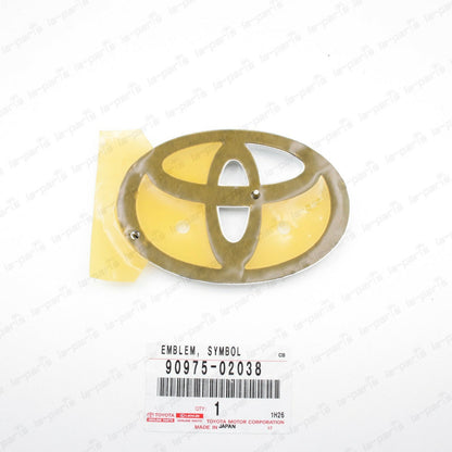 NEW GENUINE TOYOTA 2003-2009 4RUNNER REAR BACK DOOR CHROME EMBLEM 90975-02038