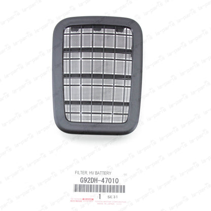 GENUINE TOYOTA 2010-06/2015 PRIUS HV BATTERY COOLING AIR INTAKE FILTER SCREEN