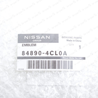 Genuine OEM Nissan 2014-2019 Rogue Rear Liftgate Emblem Badge Logo 84890-4CL0A