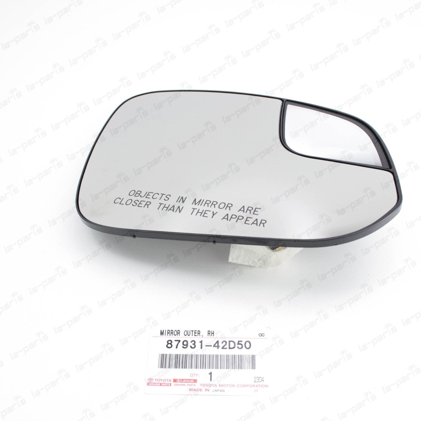 New Genuine Toyota 2016-2018 Rav4 Heated Passenger Side Mirror Glass 87931-42D50