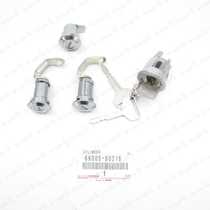 New Genuine OEM Toyota Land Cruiser FJ40 FJ43 FJ45 BJ40 CYLINDER SET LOCKS