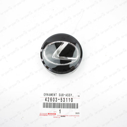 NEW GENUINE LEXUS RX ES IS GS LS LC SPORT BLACK WHEEL CENTER HUB CAP 42603-53110