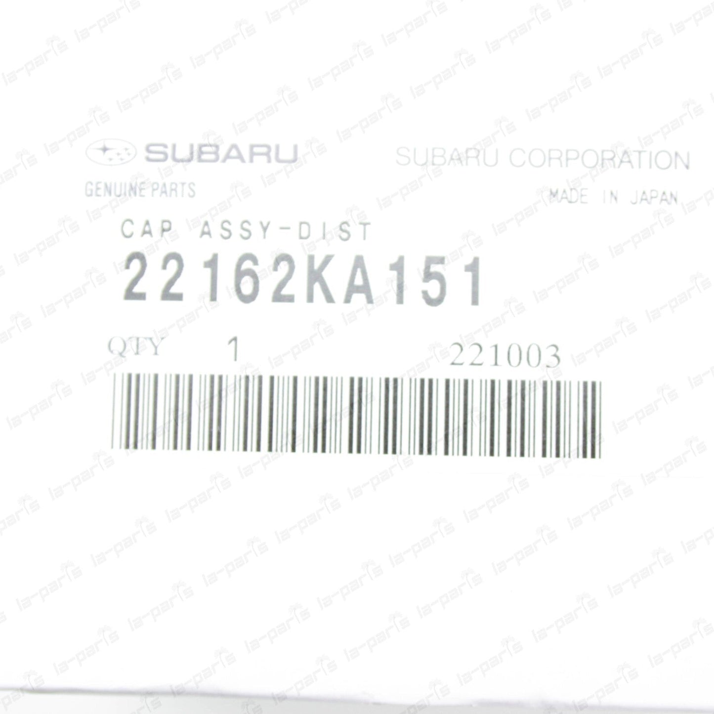 New Genuine Subaru Sambar Truck KS3 KS4 Mini Kei Truck Distributor Cap & Rotor