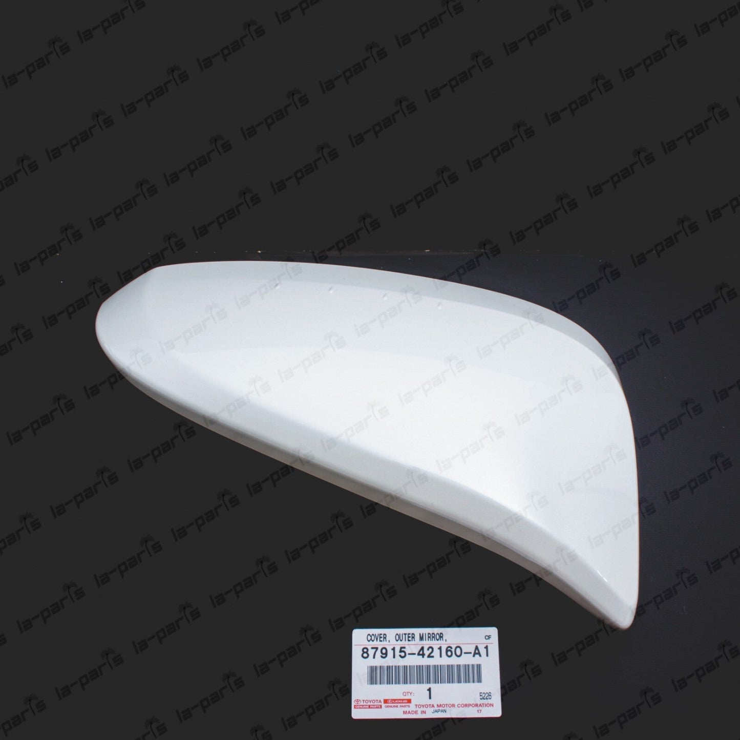 New Genuine OEM Toyota 14-24 4Runner Passenger Side Mirror Cover White Pearl 070