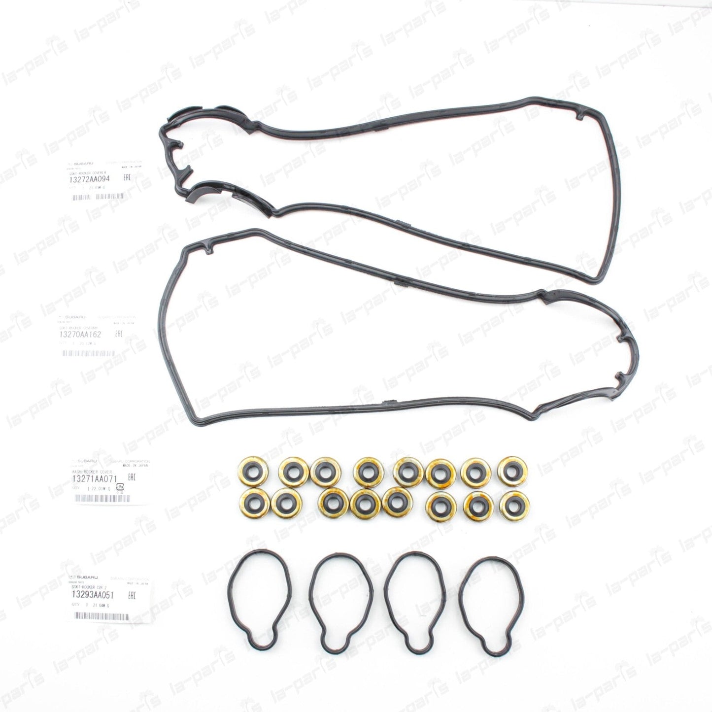 GENUINE SUBARU IMPREZA  EJ205 WRX VALVE ROCKER  COVER GASKET KIT WITH GROMMETS