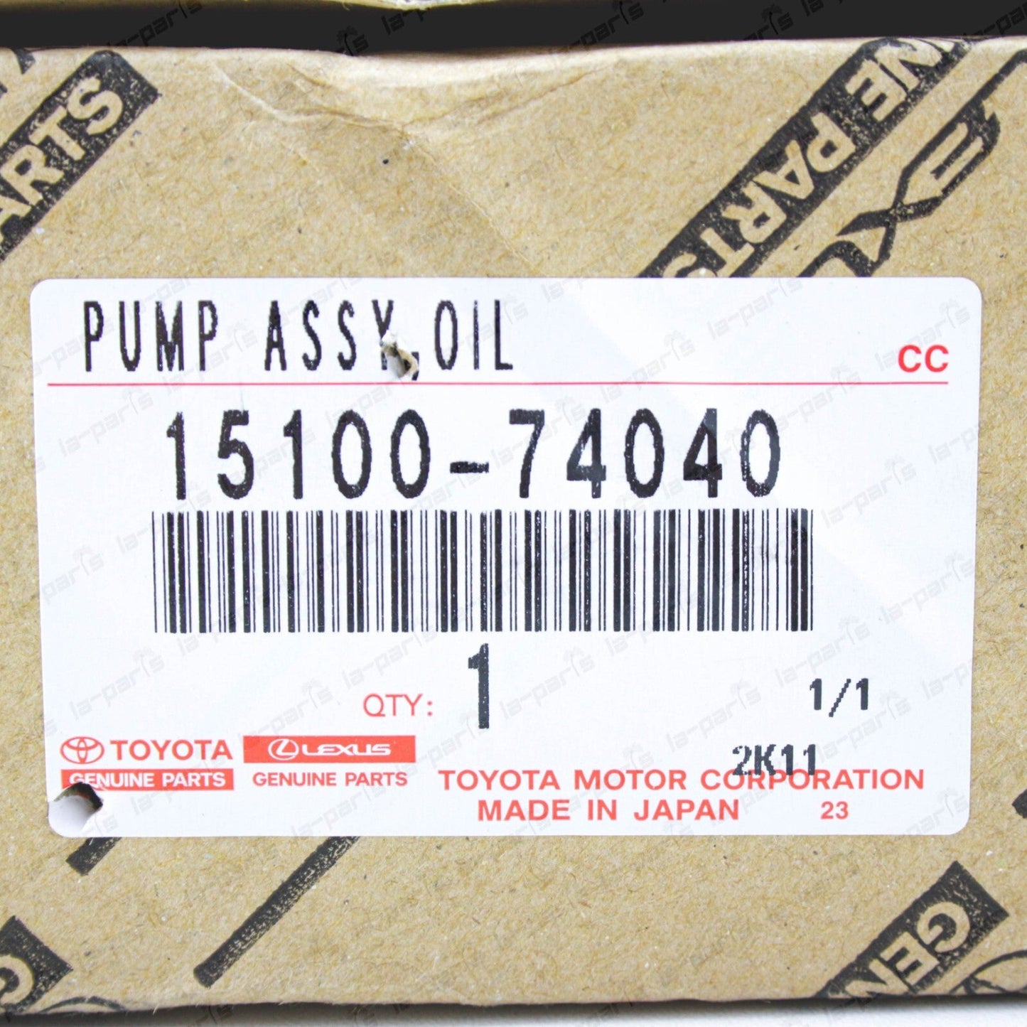 New Genuine Toyota Camry SXV10 5SFE 2.2L 5S Engine Oil Pump 15100-74040