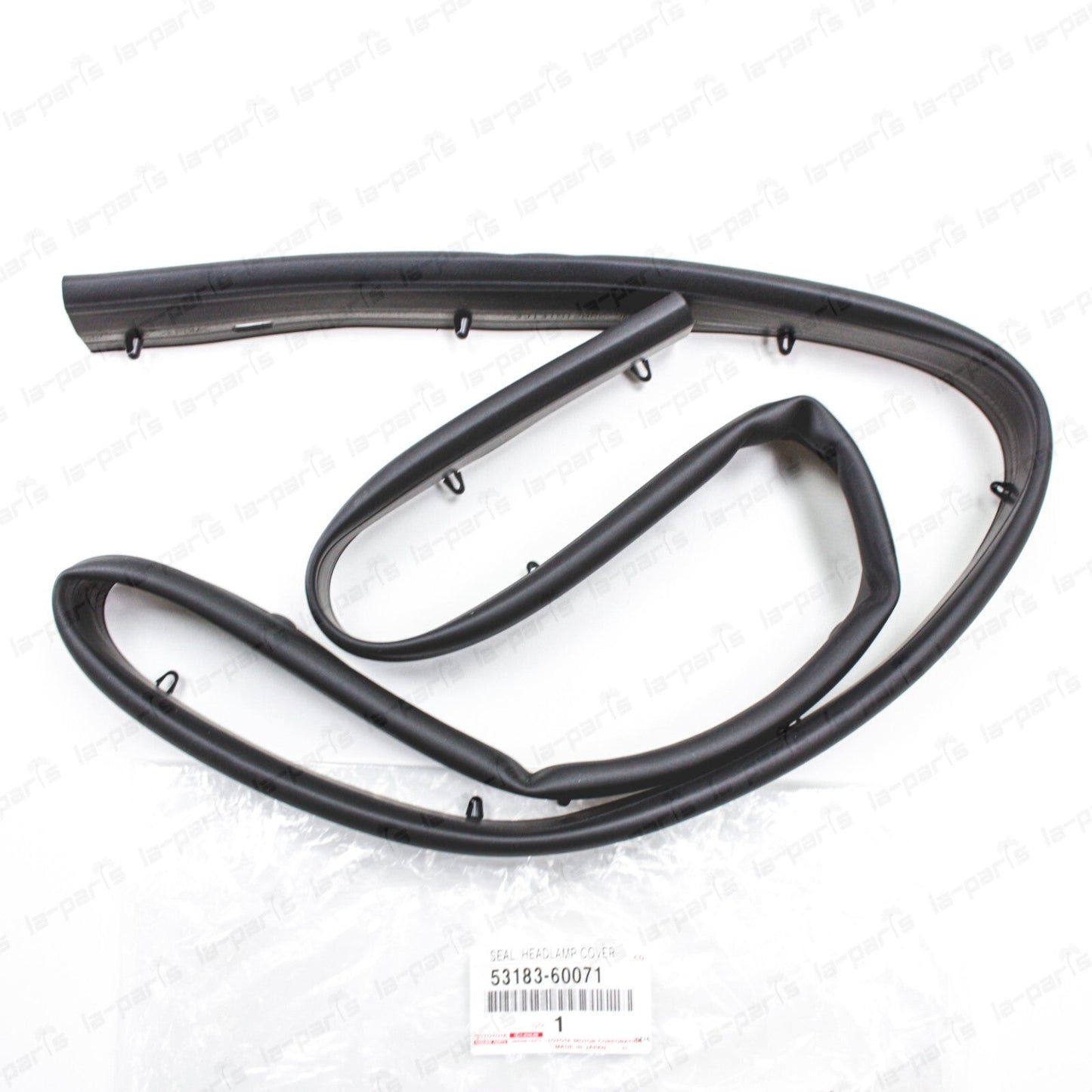 Genuine OEM Toyota 98-07 Land Cruiser Headlamp Cover To Hood Seal 53183-60071