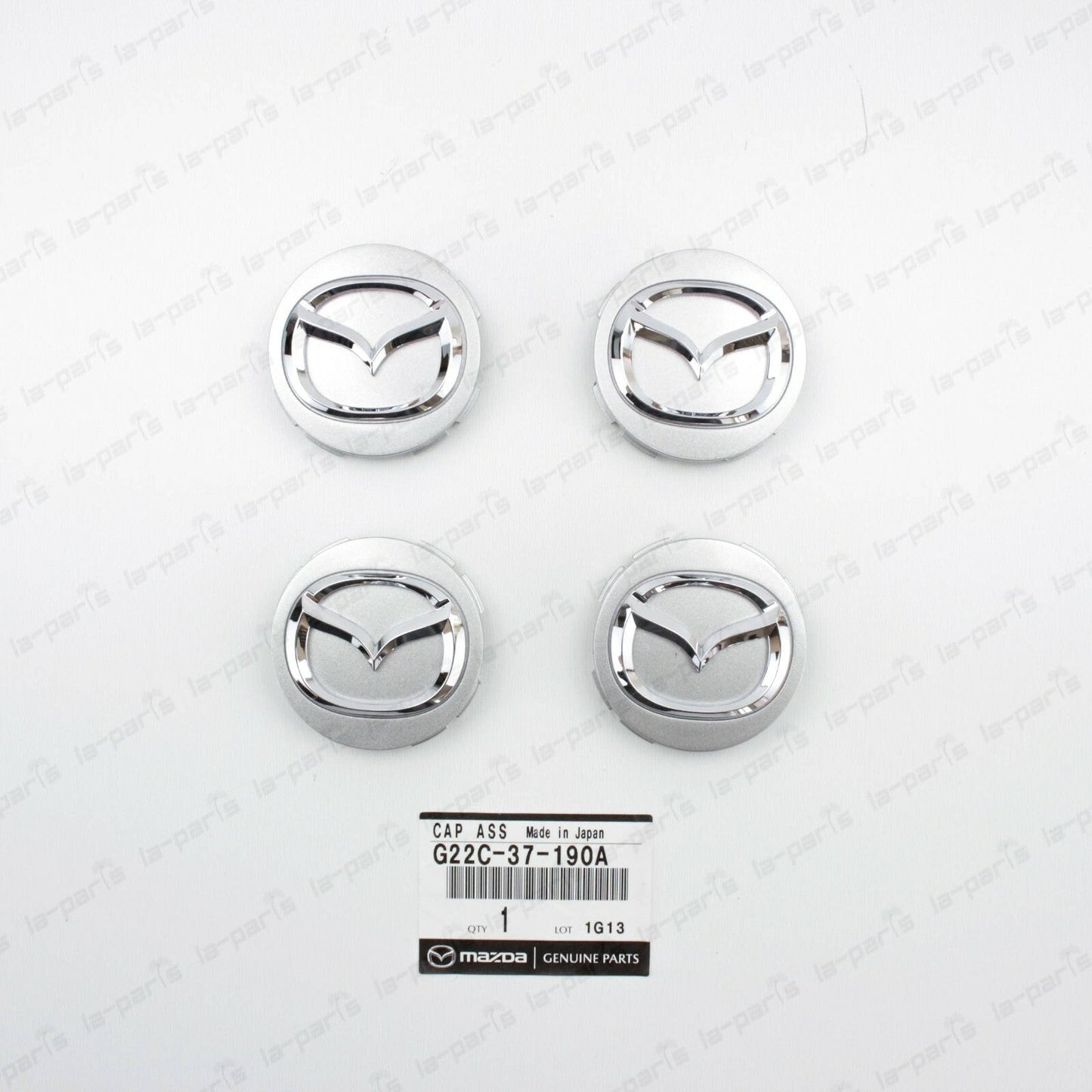 SET OF 4 NEW GENUINE MAZDA CENTER  WHEEL CAP G22C-37-190A