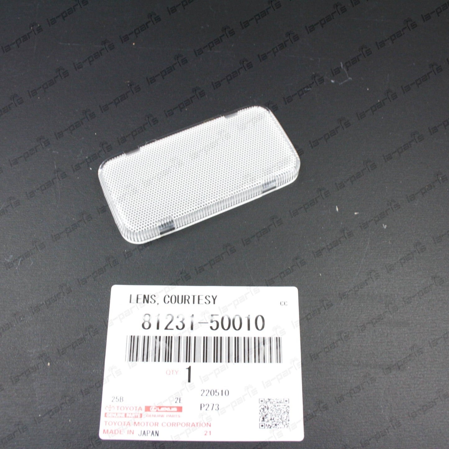 New Genuine Toyota Lexus Front Door Courtesy Lamp Lens RH=LH 81231-50010
