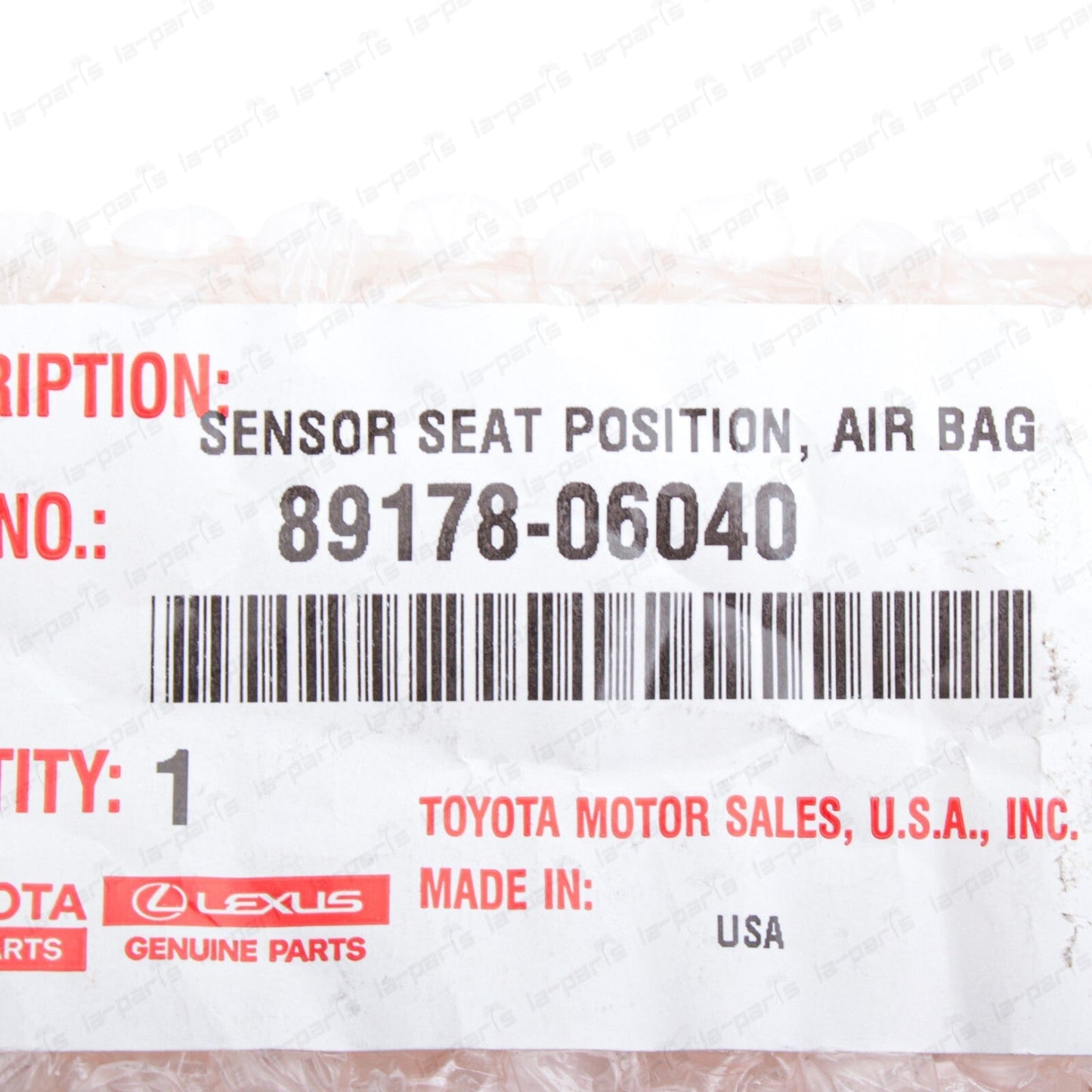 New Genuine 2004-2023 Toyota Lexus Seat Position Sensor 89178-06040