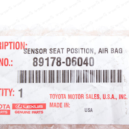 New Genuine 2004-2023 Toyota Lexus Seat Position Sensor 89178-06040