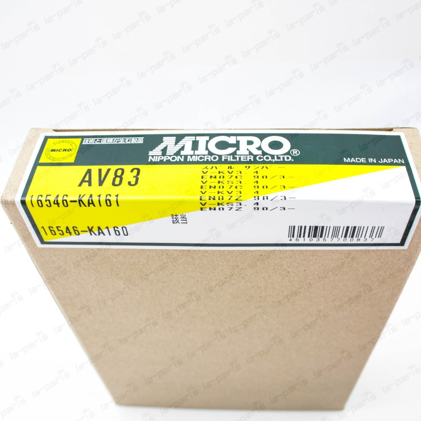 Nippon Micro Made in Japan Fits Subaru Sambar KS3 KS4 Engine Air Filter JDM