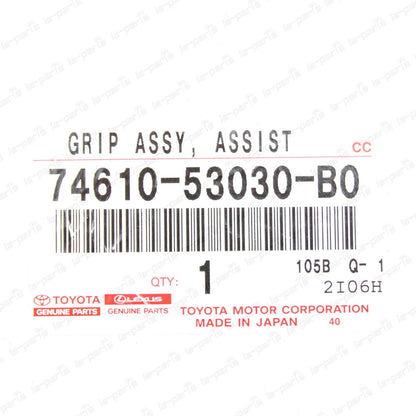 NEW GENUINE LEXUS RX350 IS250 ES GRIP HANDLE STRAP ASSIST GRAY 74610-53030-B0