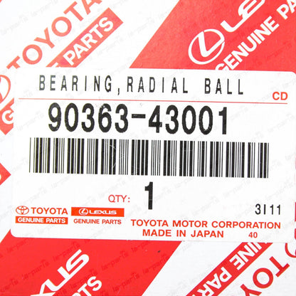 Genuine Toyota 4Runner Tacoma FJ Gx470 LX Front Axle Shaft Bearing 90363-43001