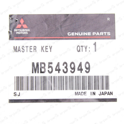 NEW GENUINE MITSUBISHI LANCER PAJERO ECLIPSE GTO GALANT L200 BLANK KEY MB543949