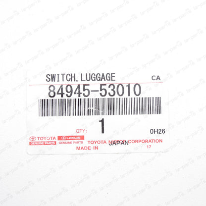 NEW GENUINE FOR LEXUS 06-12 IS250 IS350 FACTORY TRUNK RELEASE SWITCH  8494553010