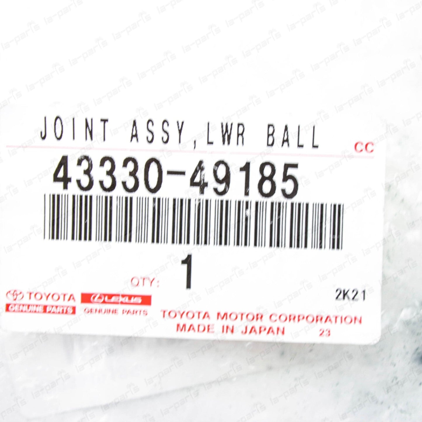 New Genuine Toyota Prius CT200h Prius Plug-in Front Lower Ball Joint Set of 2
