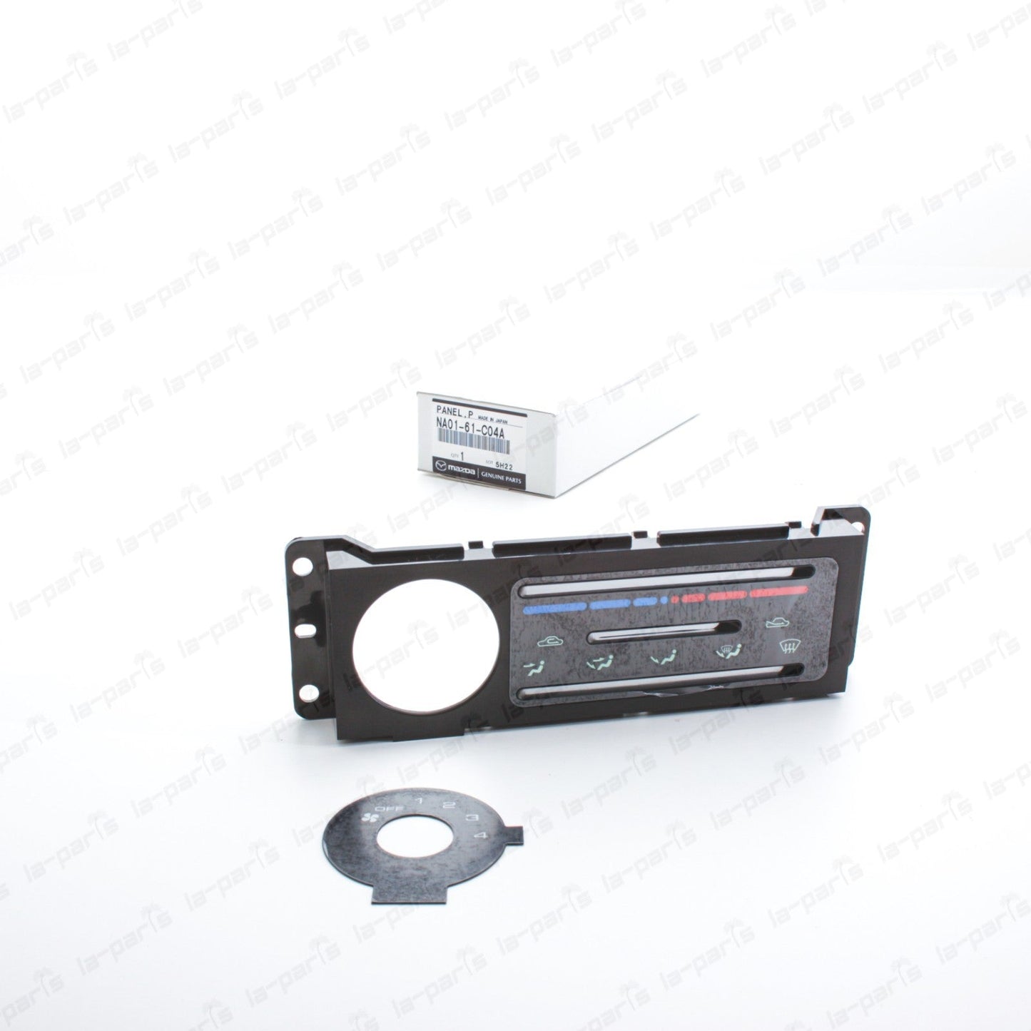 New Genuine OEM Mazda 90-97 Miata AC Heater Control Panel Plate NA01-61-C04A