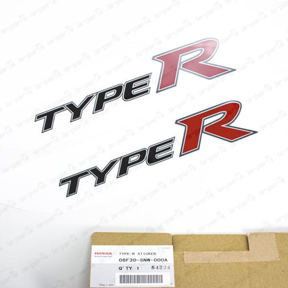 New Genuine OEM Honda Civic FD2 FK8 Type-R Side Sticker Decal 08F30-SNW-000A x 2