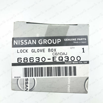 NEW GENUINE NISSAN LOCK ASSY-GLOVE BOX LID 68630-EQ300 OEM