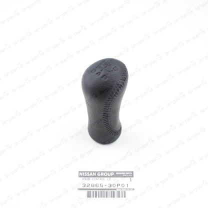 New Genuine Nissan 90-96 300ZX Z32 5 Speed Black Leather Shift Knob 32865-30P01
