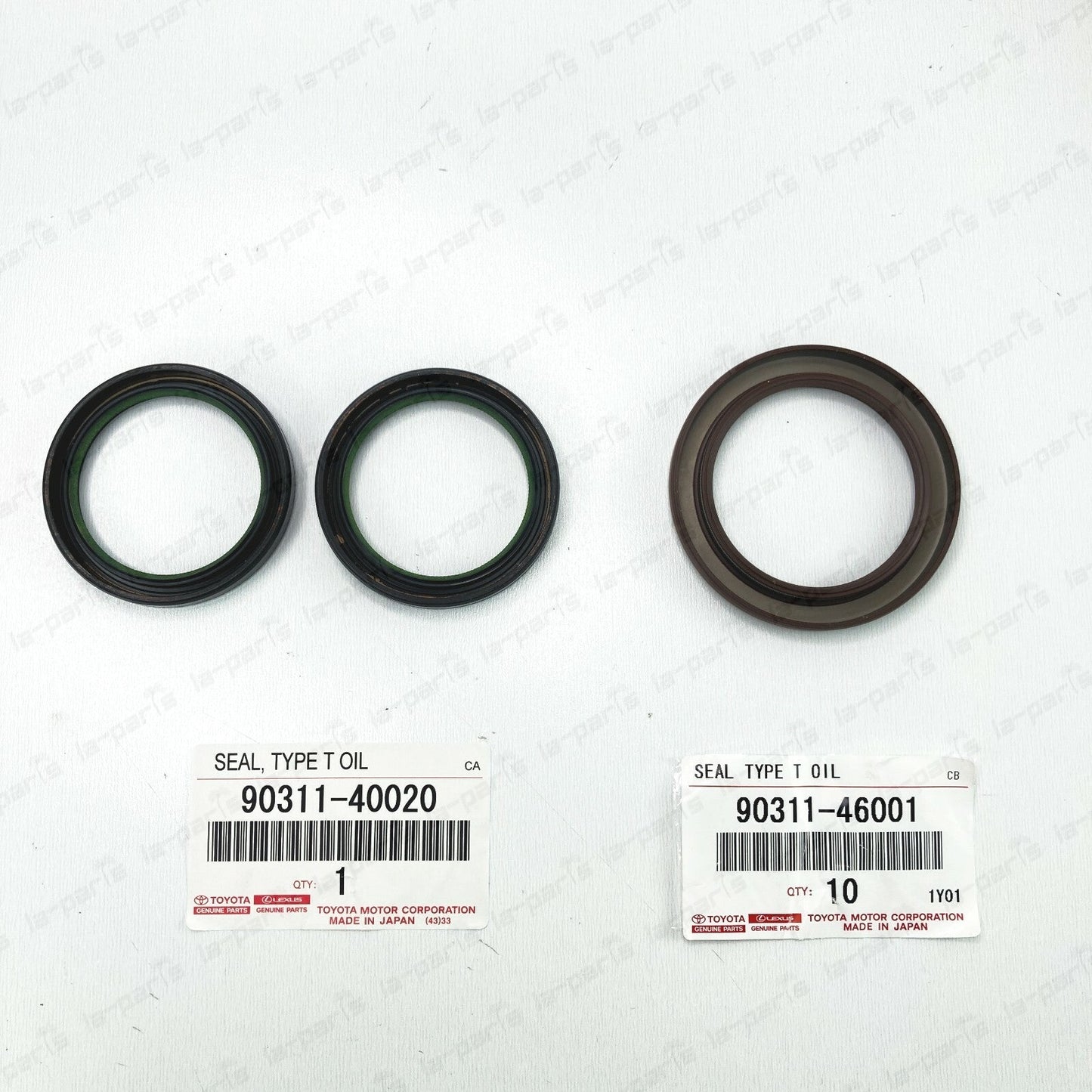 GENUINE TOYOTA SUPRA GS300 SC300 IS300 CRANK 90311-46001 & CAM SEALS 90311-40020