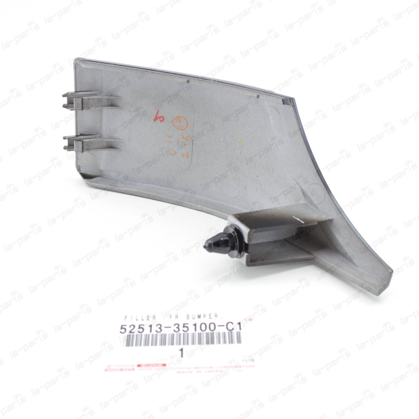 New Genuine Toyota FJ Cruiser 07-14 black Front LH Bumper Filler 52513-35100-C1