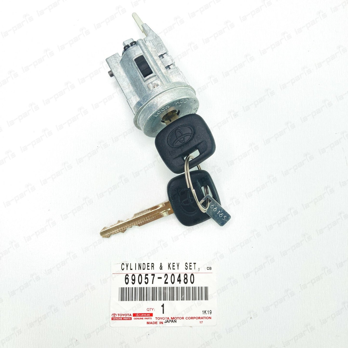 GENUINE 69057-20480 FOR TOYOTA  CYLINDER & KEY SET, IGNITION SWITCH LOCK