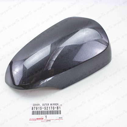 Genuine Toyota 12-19 Prius "C" Passenger Mirror Cover 1G3 Grey 87915-52170-B1